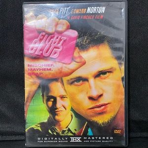 DVD- Fight Club with Brad Pitt- R -used